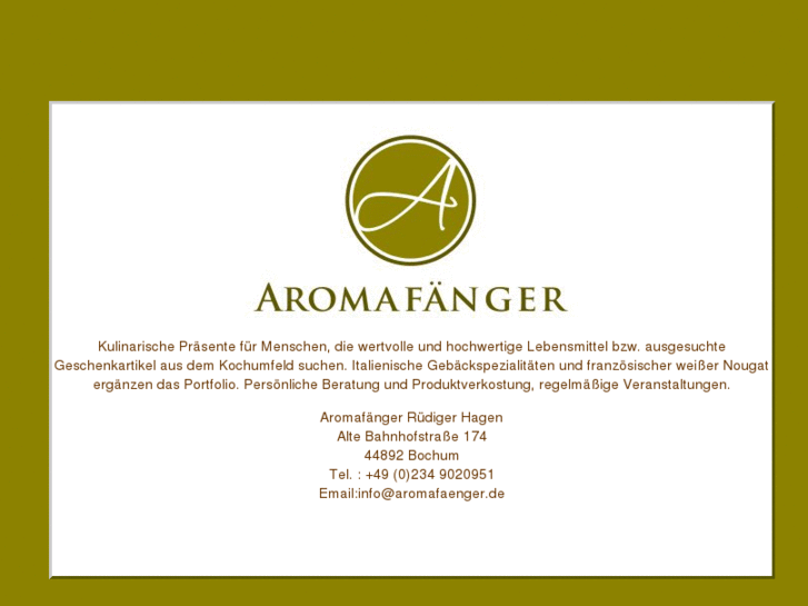 www.aromafaenger.com