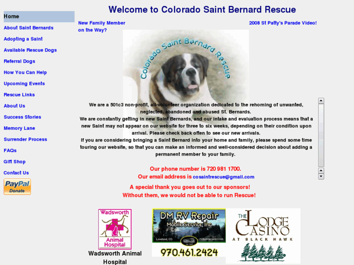 www.cosaintrescue.com