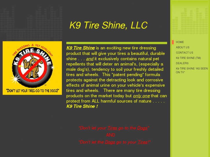 www.k9tireshine.com