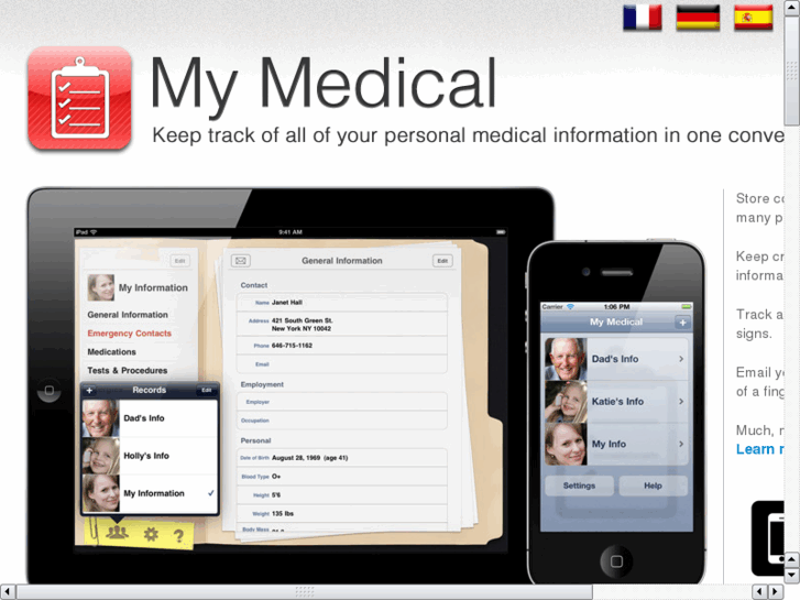 www.mymedicalapp.com