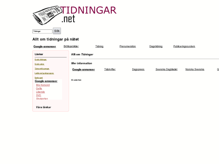 www.tidningar.net