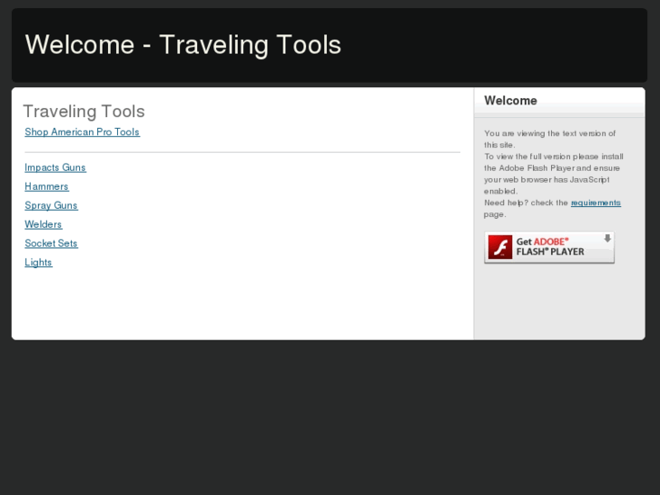 www.travelingtools.info