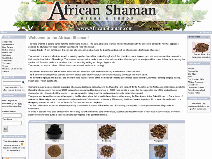 www.africanshaman.com