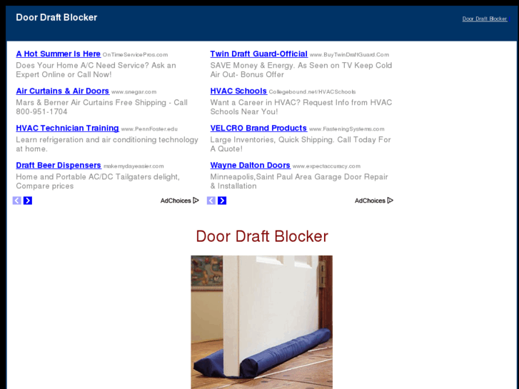 www.doordraftblocker.com