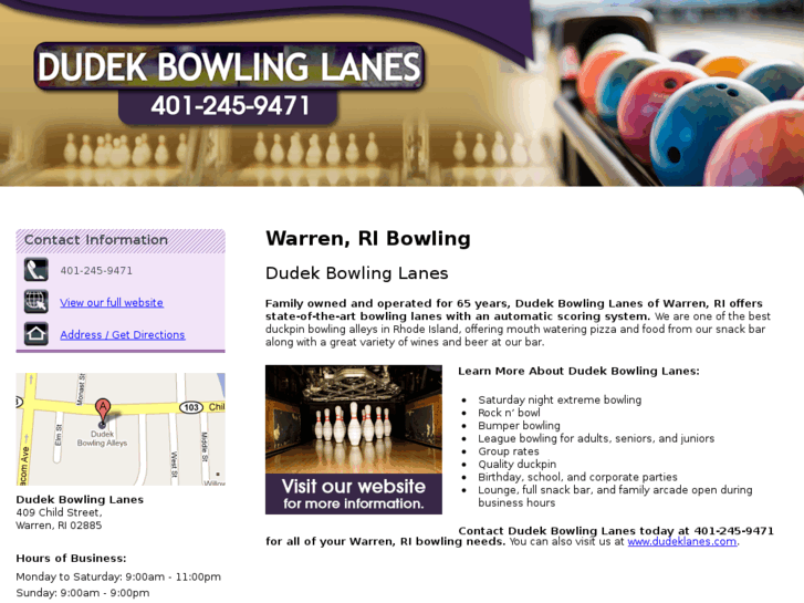 www.dudekbowlinglanes.com