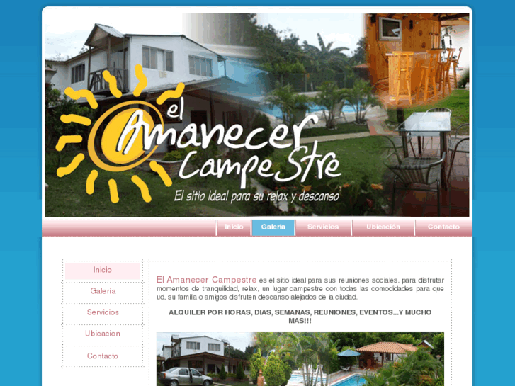 www.elamanecercampestre.com