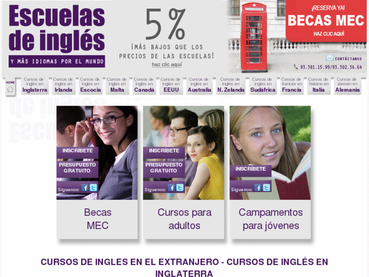 www.escuelasdeingles.es