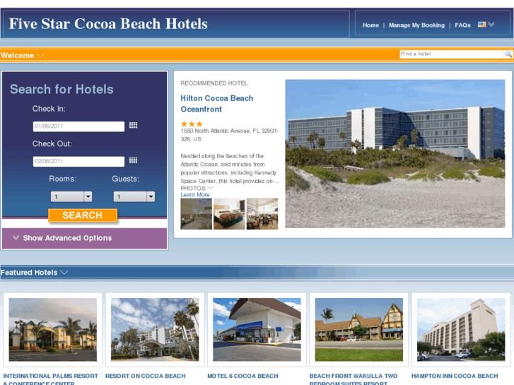 www.fivestarcocoabeachhotels.com