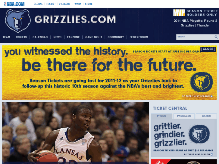 www.grizzlies.com