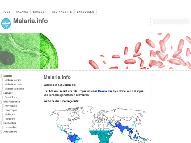 www.malaria.info