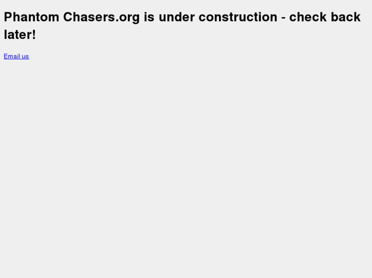 www.phantomchasers.net