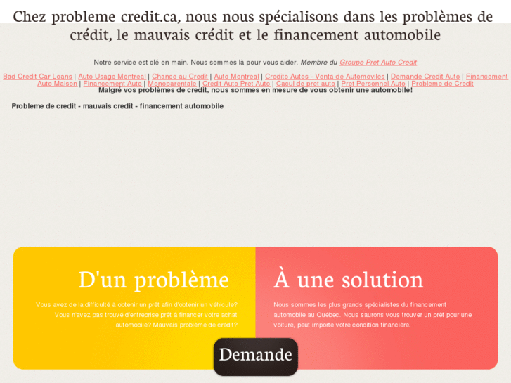 www.problemecredit.ca