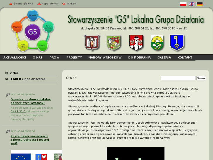 www.stowarzyszenieg5.pl