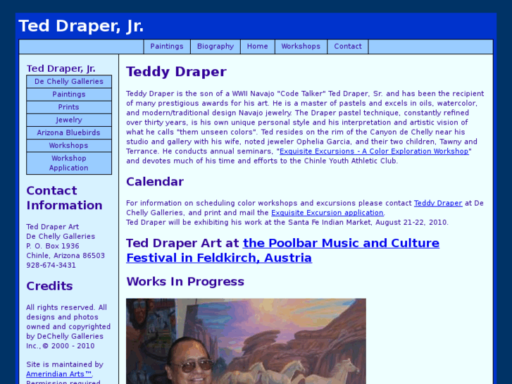 www.teddraperart.com