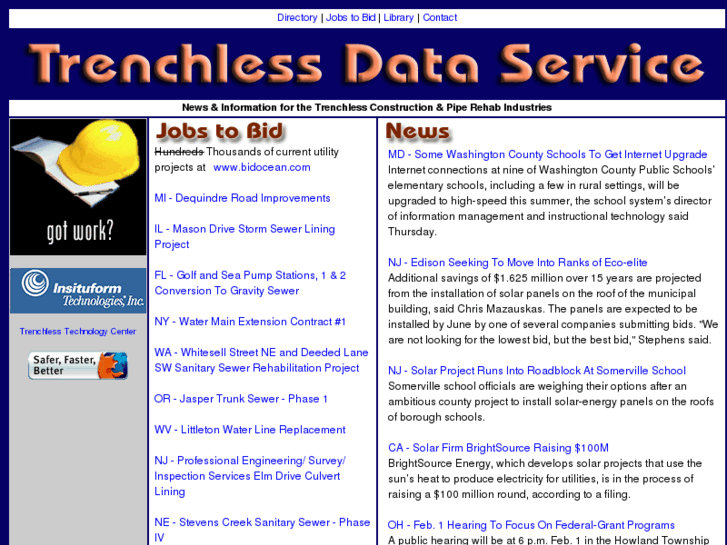 www.trenchlessdataservice.com