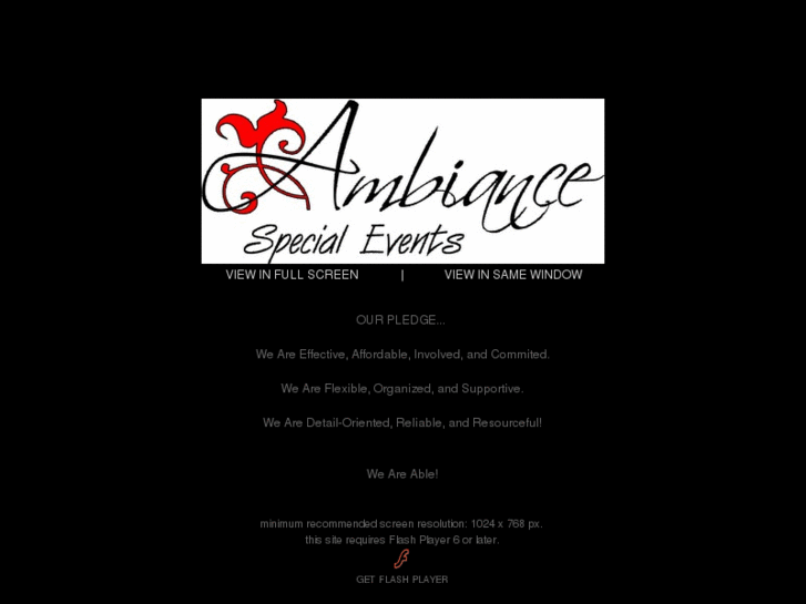 www.ambiancespecialevents.com