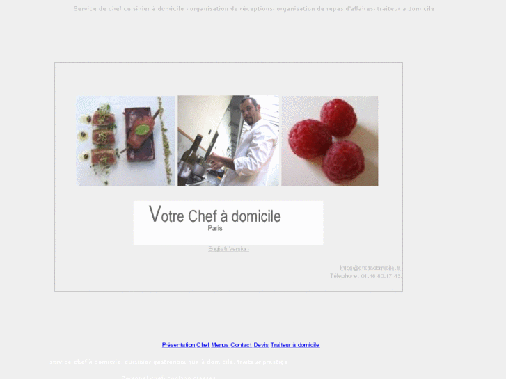 www.chefadomicile.fr