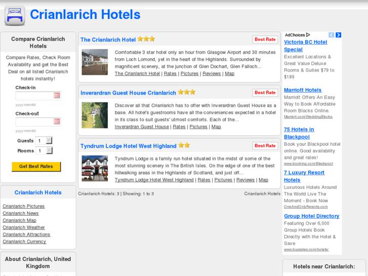 www.crianlarichhotels.com