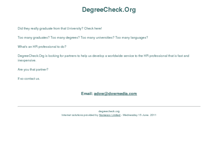 www.degreechecker.org