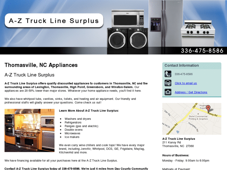 www.discountappliancesfroma-z.com