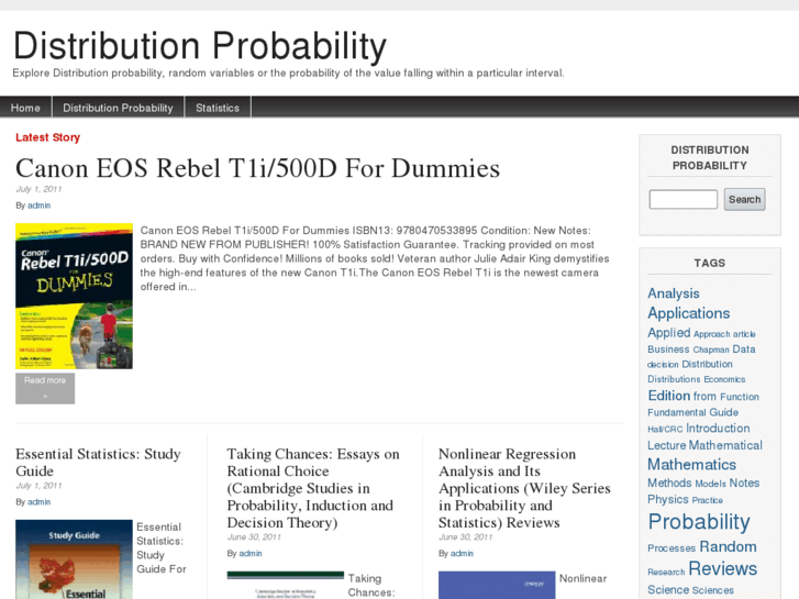 www.distributionprobability.com