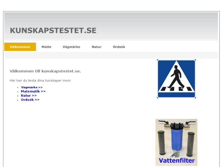 www.kunskapstestet.se