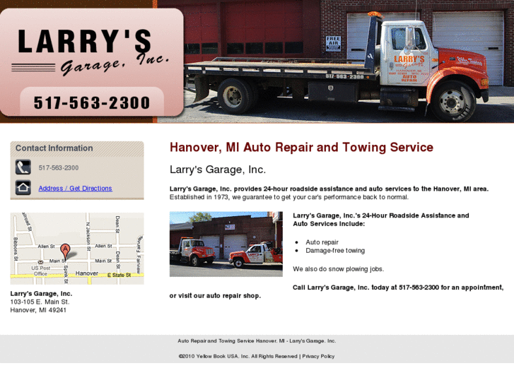 www.larrysgarageandtowing.com