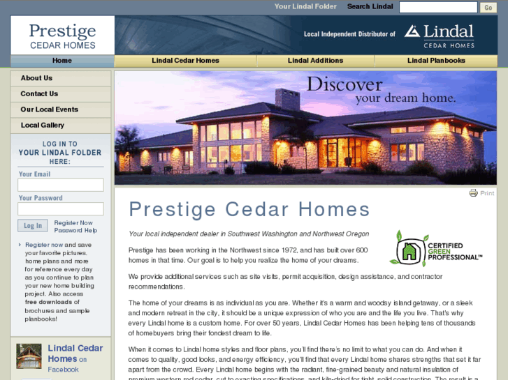 www.prestigecedarhomes.com