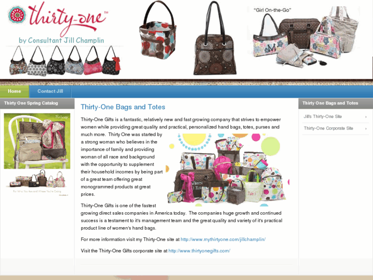 www.thirtyonebags.net