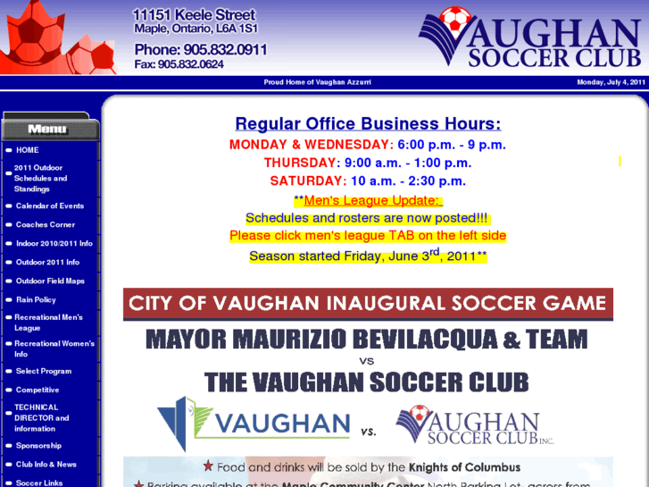 www.vaughansoccer.com