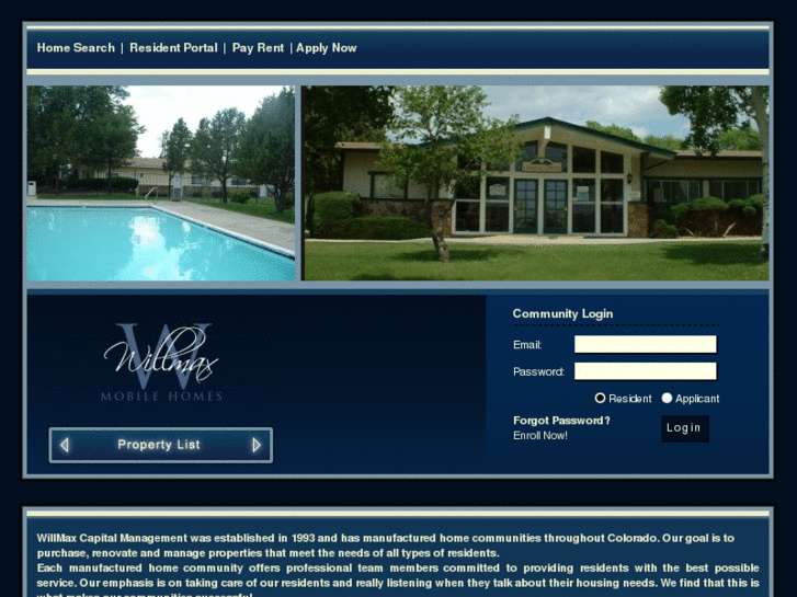 www.willmaxmhp.com