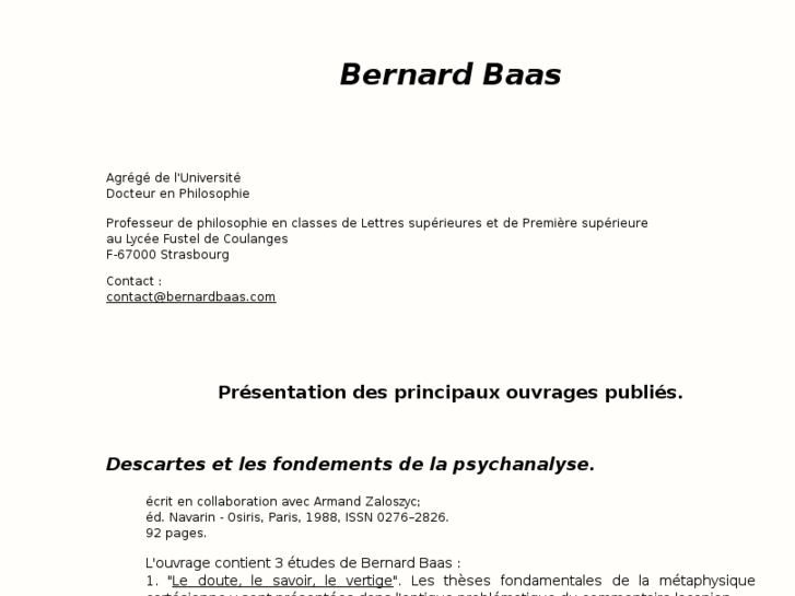 www.bernardbaas.com