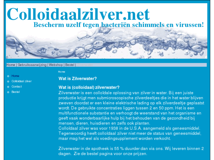 www.colloidaalzilver.net