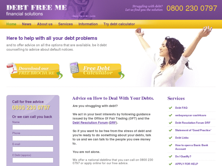 www.debtfreeme.info