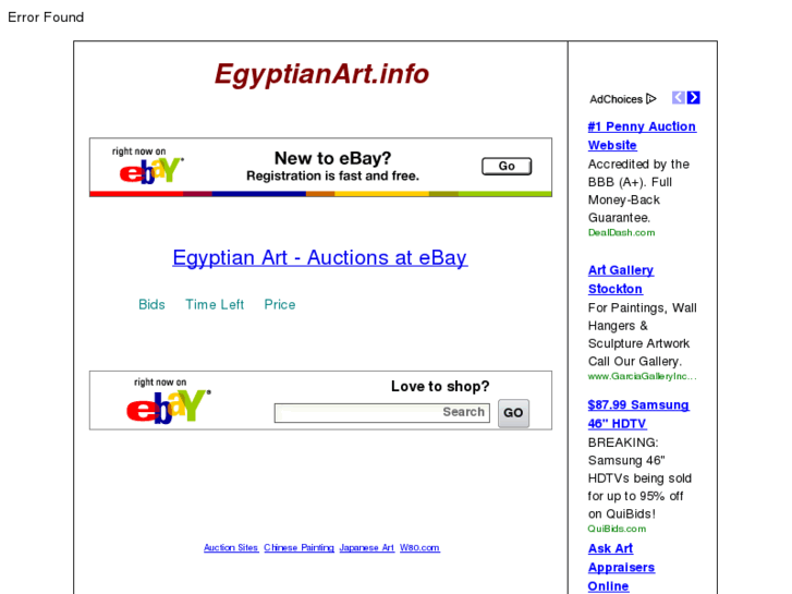 www.egyptianart.info