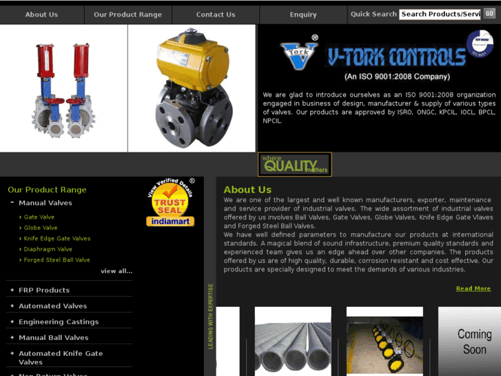 www.industrialvalvemanufactures.com