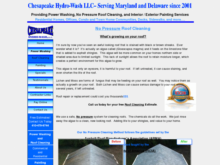 www.marylandroofcleaners.com