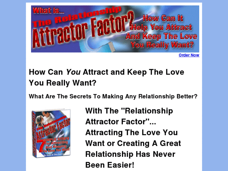 www.relationshipattractorfactor.com