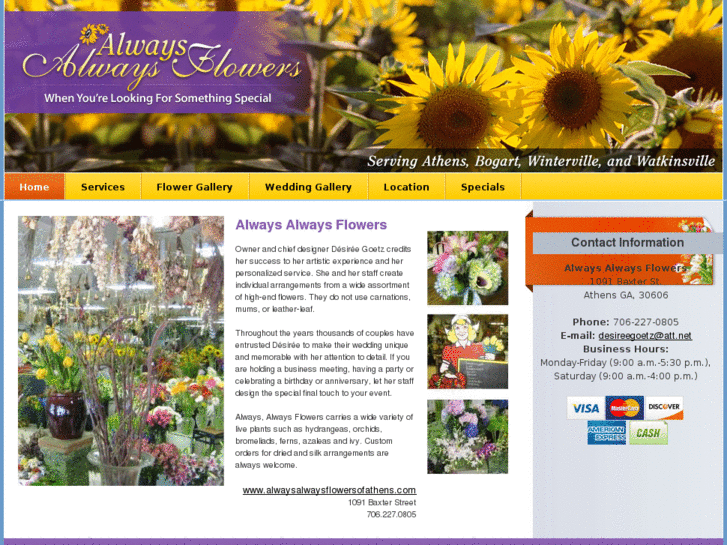 www.alwaysalwaysflowersofathens.com