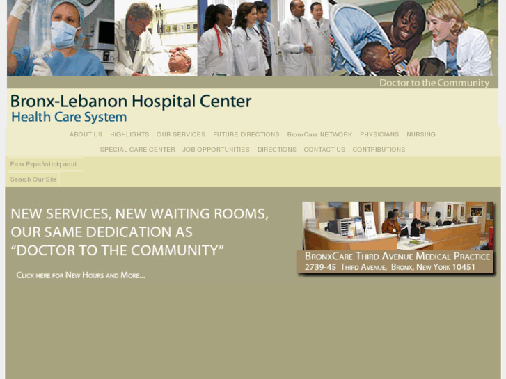 www.bronxlebanonhospital.com