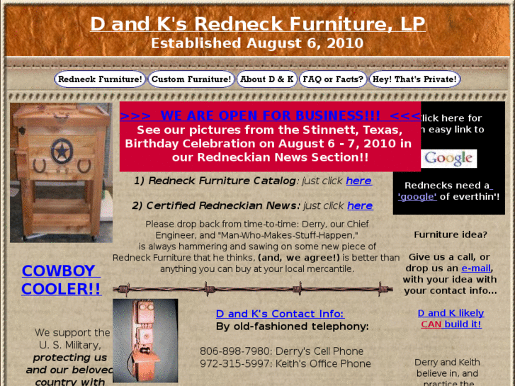 www.dkredneckfurniture.biz