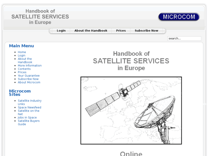 www.handbookofsatelliteservices.co.uk