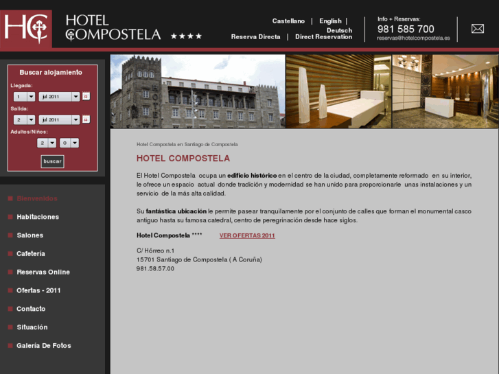 www.hotelcompostela.es