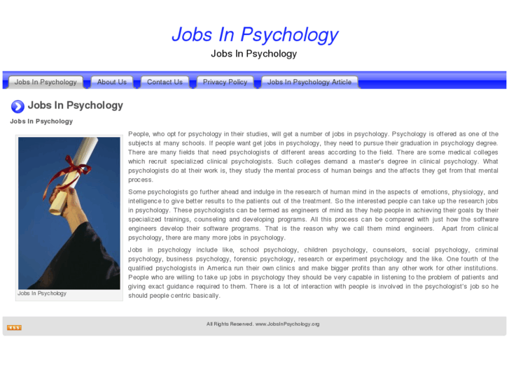 www.jobsinpsychology.org