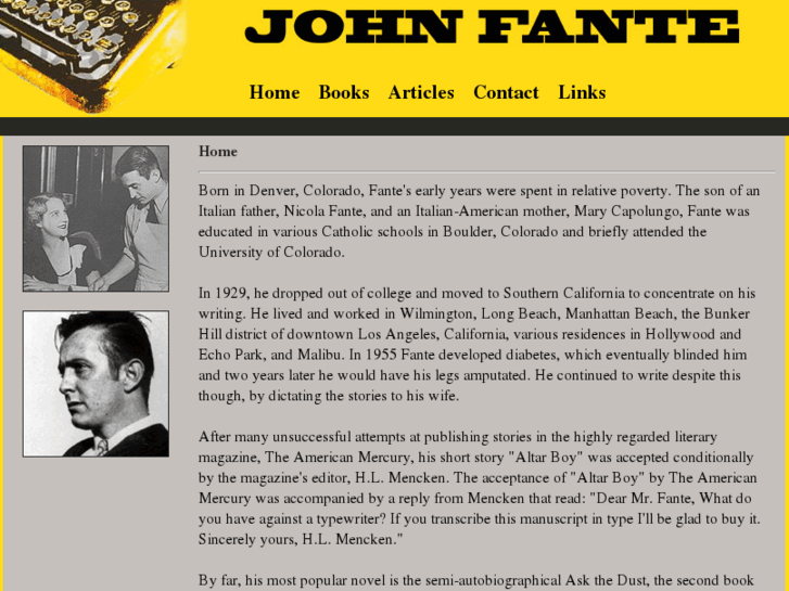 www.johnfante.com