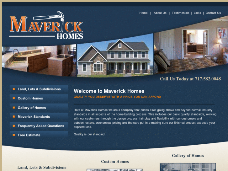 www.maverickcustomhomes.com