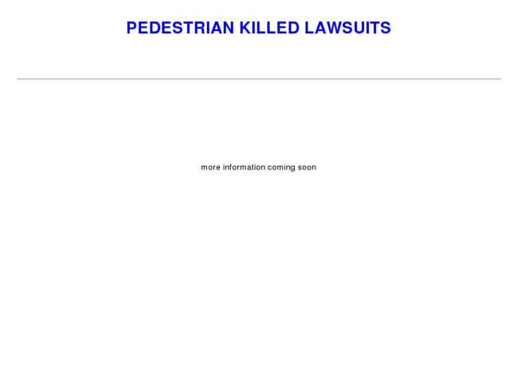 www.pedestriankilled.com