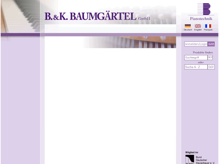 www.pianoteile-baumgaertel.de