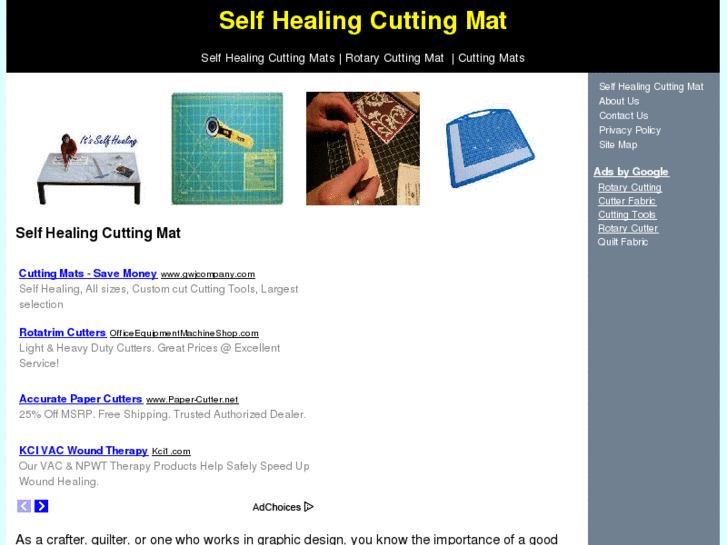 www.selfhealingcuttingmat.org