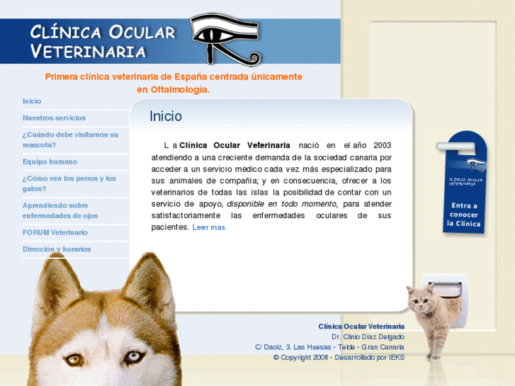 www.clinicaocularveterinaria.com